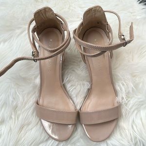 Kelly & Katie Nude Wedges
